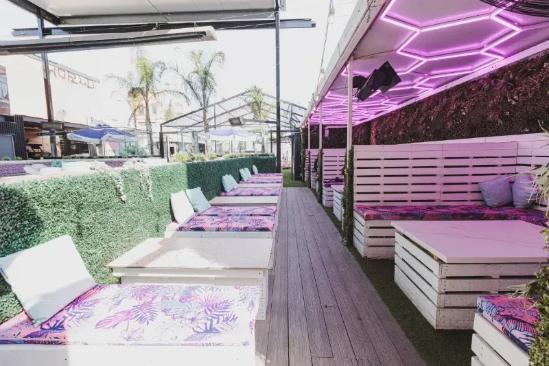 Main Deck space at Pink Lemonade